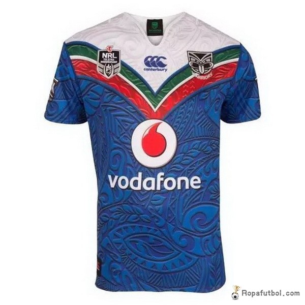 Camiseta Rugby Warriors Patrimonio 2017 Azul